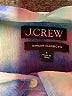 J.Crew 100% Viscose Color Block Blue Long Sleeve Blouse Size 8 - photo 4