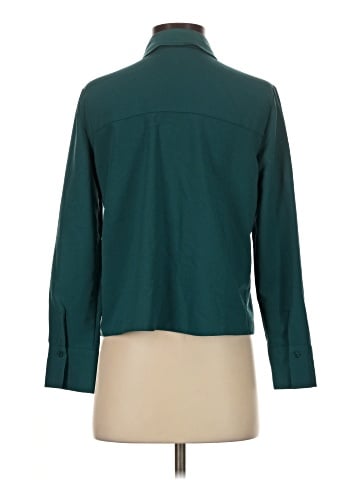 Topshop Long Sleeve Blouse (view 2)