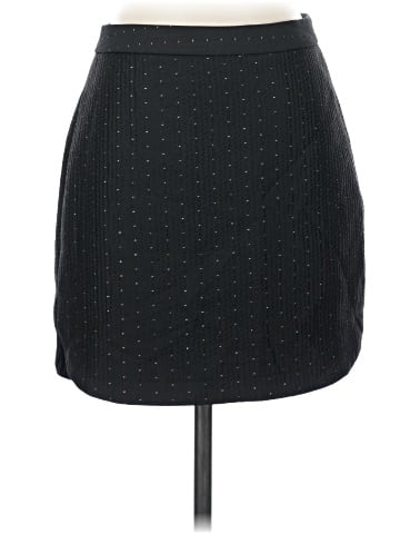 Madewell Shirttail Skirt in Nightfall Jacquard (view 1)