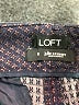 Ann Taylor LOFT Houndstooth Gray Dress Pants Size 6 - photo 7