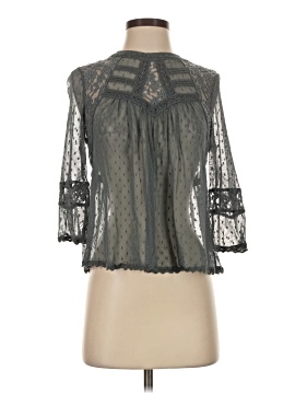 Free People 3/4 Sleeve Blouse