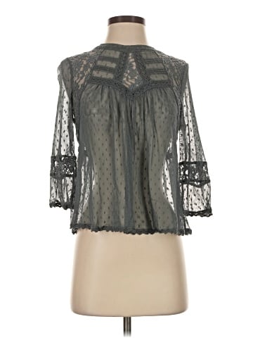 Free People 3/4 Sleeve Blouse (view 1)
