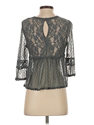 Free People 3/4 Sleeve Blouse (view 2)