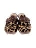 Nurture 100% Leather Animal Print Brown Mule/Clog Size 8 - photo 2