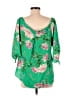 Status Green 3/4 Sleeve Blouse Size M - photo 2
