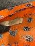 Fun2Fun 100% Polyester Orange Sleeveless Blouse Size L - photo 7