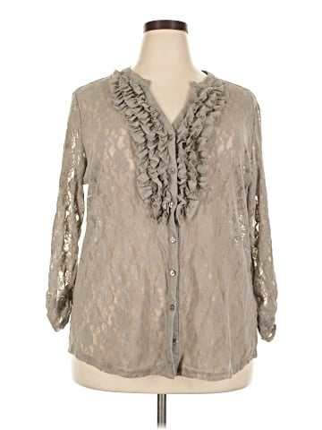 Style&Co 3/4 Sleeve Blouse (view 1)