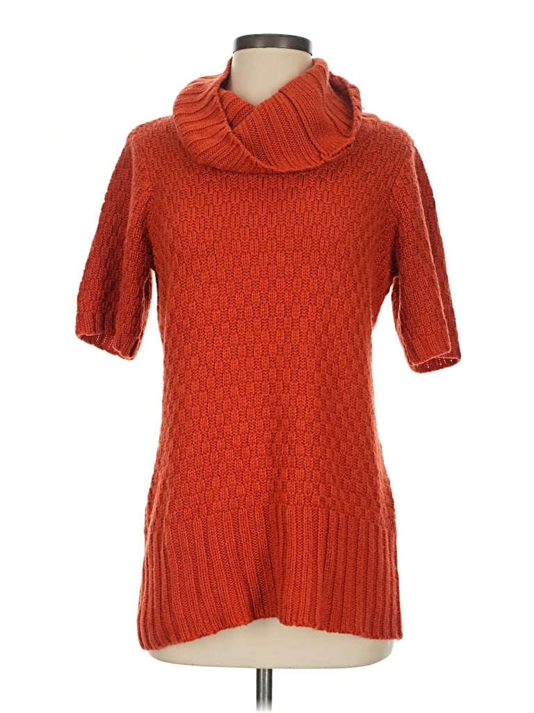 Pre-owned Design 365 Sweater Vest In Orange