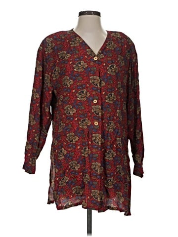 Lizsport 3/4 Sleeve Blouse (view 1)