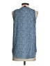 Vince Camuto 100% Polyester Blue Sleeveless Blouse Size XS - photo 2