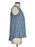 Vince Camuto 100% Polyester Blue Sleeveless Blouse Size XS - photo 4