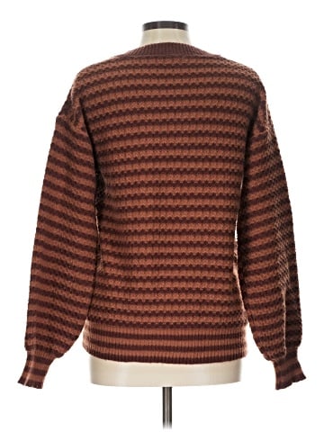 Hem & Thread Pullover Sweater (view 2)