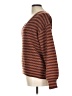 Hem & Thread Chevron-herringbone Brown Pullover Sweater Size L - photo 5
