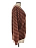 Hem & Thread Chevron-herringbone Brown Pullover Sweater Size L - photo 4