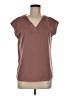 Mirol 100% Polyester Brown Sleeveless Blouse Size S - photo 1