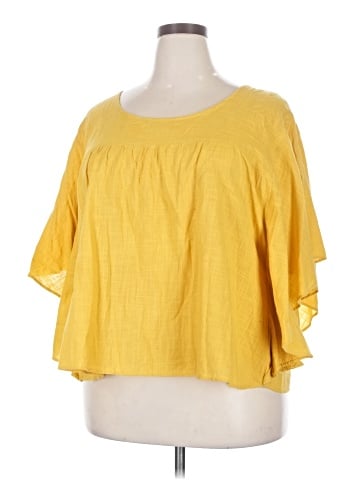 Old Navy 3/4 Sleeve Blouse (view 1)