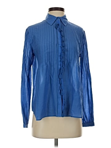 7 For All Mankind Long Sleeve Blouse (view 1)