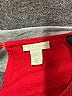 Hinge Red Short Sleeve Blouse Size L - photo 7