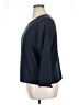 Eileen Fisher 100% Merino Solid Blue Pullover Sweater Size XL - photo 5