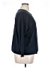 Eileen Fisher 100% Merino Solid Blue Pullover Sweater Size XL - photo 4