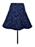 Express Print Blue Casual Skirt Size 2 - photo 2