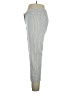 Amanda + Chelsea Stripes Gray Casual Pants Size 14 - photo 5
