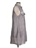 Umgee Gray Sleeveless Button-Down Shirt Size S - photo 4