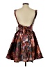 Katia Rae Print Brown Cocktail Dress Size XS - photo 2