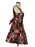 Katia Rae Print Brown Cocktail Dress Size XS - photo 4