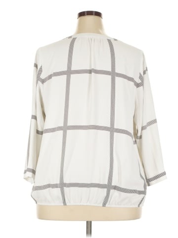 41Hawthorn 3/4 Sleeve Blouse (view 2)