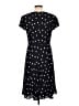Talbots Polka Dots Black Casual Dress Size 10 Petite - photo 2