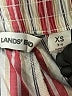 Lands' End 100% Cotton Stripes Red Casual Pants Size XS - photo 7