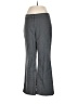 Talbots Chevron-herringbone Gray Wool Pants Size 8 - photo 1