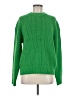 Zara Solid Green Pullover Sweater Size M - photo 1