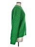 Zara Solid Green Pullover Sweater Size M - photo 4