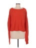 Free People Orange Pullover Sweater Size M - photo 1