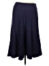 J.Jill Solid Blue Formal Skirt Size 10 Petite - photo 1
