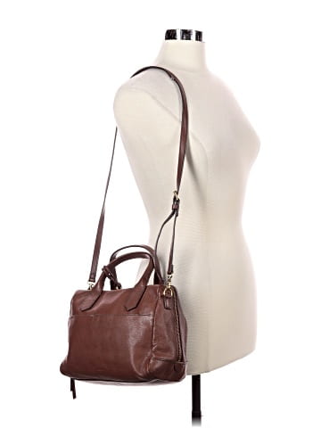 Fossil Leather Satchel (view 2)