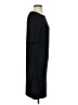 Lands' End Solid Black Casual Dress Size S - photo 4