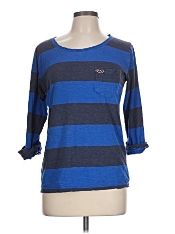 Hollister 3/4 Sleeve T-Shirt (view 1)