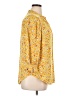 Carolina Belle 100% Polyester Yellow 3/4 Sleeve Blouse Size 1X - photo 4