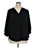 Vince Camuto 100% Polyester Black 3/4 Sleeve Blouse Size 1X - photo 1