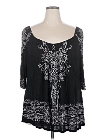 Vanilla Sugar 3/4 Sleeve Blouse (view 1)