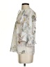 Ted Baker London 100% Polyester Floral Silver 3/4 Sleeve Blouse Size 4 (1) - photo 5