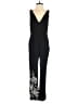 HD in Paris Graphic Black Jumpsuit Size 4 - photo 1