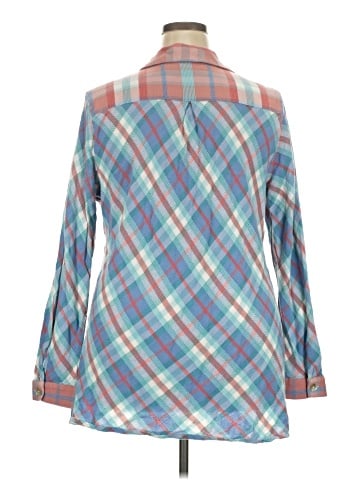 Soft Surroundings Long Sleeve Button-Down Shirt (view 2)