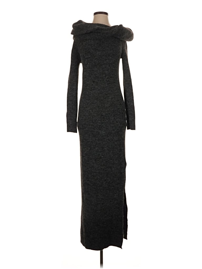 Pre-owned Topshop Casual Dress In Gray