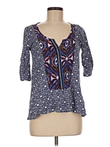 Akemi + Kin 3/4 Sleeve Blouse (view 1)