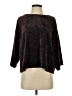 Purejill Brown 3/4 Sleeve Top Size S - photo 1