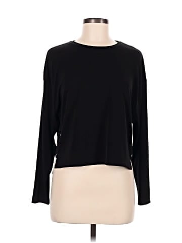 Zara W&B Collection Long Sleeve T-Shirt (view 1)